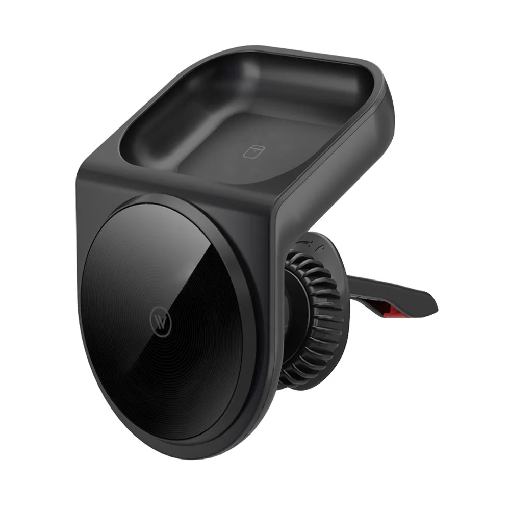 Adaptador com carregador veicular magnético para smartphone e AirPods sem fio 2 em 1 iWill - Image 2