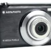 Câmera digital AGFA Photo Realishot DC8200 Compact Cam (18 MP, vídeo Full HD, tela LCD de 2,7 polegadas, zoom óptico de 8X, bateria de lítio e cartão SD de 16 GB)