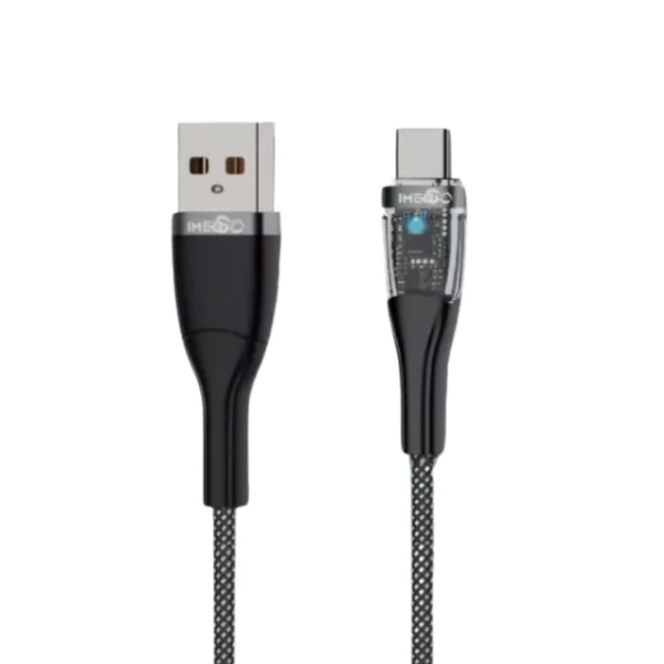 Cabo USB / USB-C Preto 1m 5A Imenso