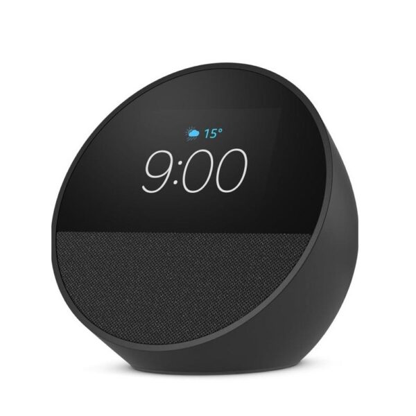 Echo Spot com relógio preta -Alexa Amazon