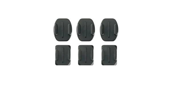 Curved + Flat Adhesive Mounts para GoPro