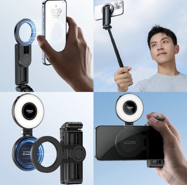 Tripé Magnético Dobrável para celular Ulanzi Jj03 - Image 2
