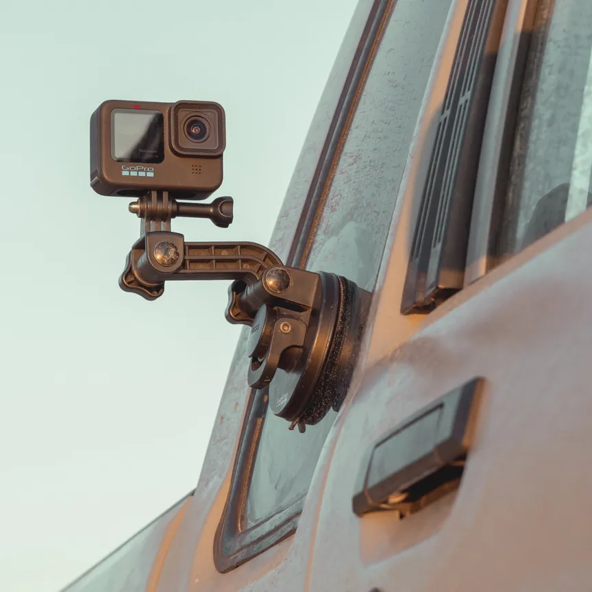 Suporte com ventosa para vidro GoPro - Imagem 4