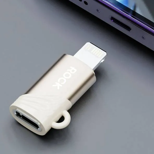 Adaptador Type-c Para Lightning Rock - Imagem 2
