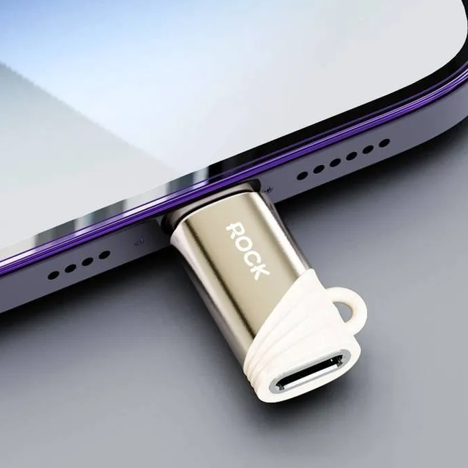 Adaptador Type-c Para Lightning Rock - Imagem 4