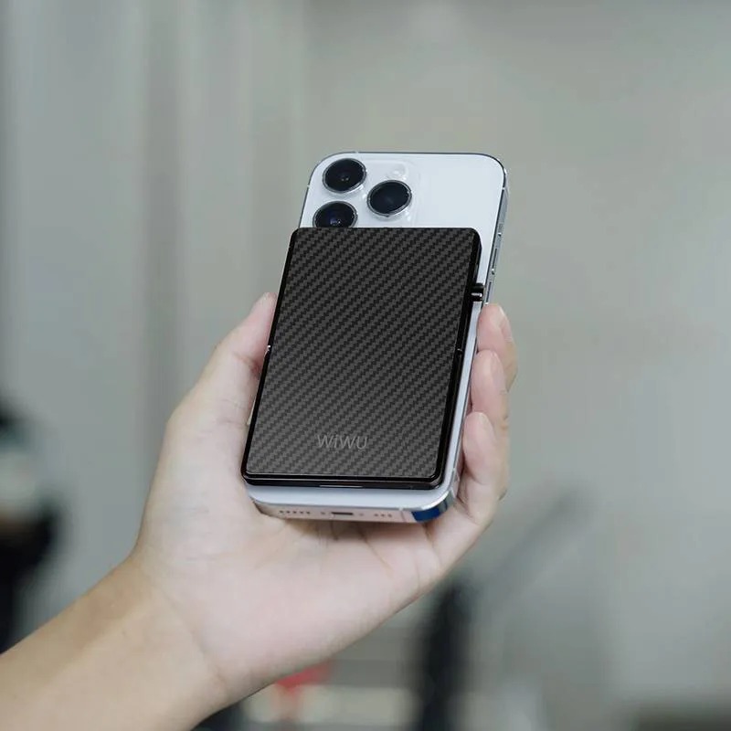 Porta cartão e suporte MagSafe Aramid Fiber - Imagem 2