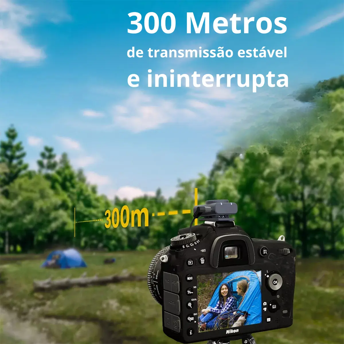 Microfone Hollyland Lark M2 Duo Combo Duplo Para 2 Pessoas - Imagem 3