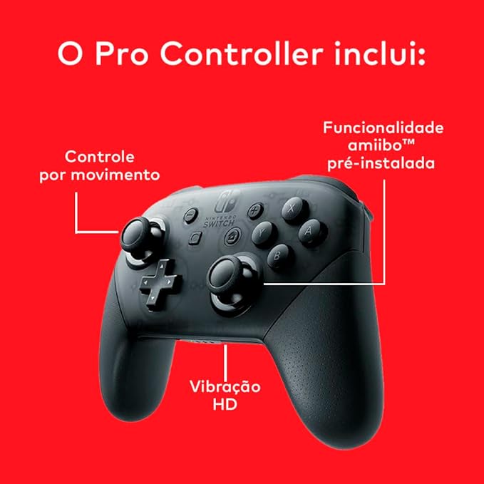 Controle Nintendo Switch Pro - Imagem 2